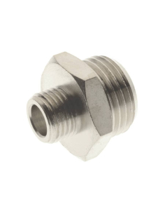 Cylindrical reduction male 3/8 - 1/2 brass - Aignep | ADAJUSA