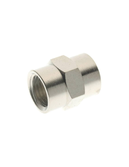 Threaded female fitting 1/4 brass Aignep | ADAJUSA