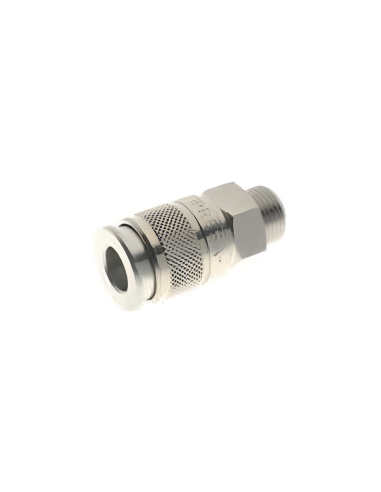 Enchufe rápido macho 1/4 serie Multipresa - Aignep | Adajusa