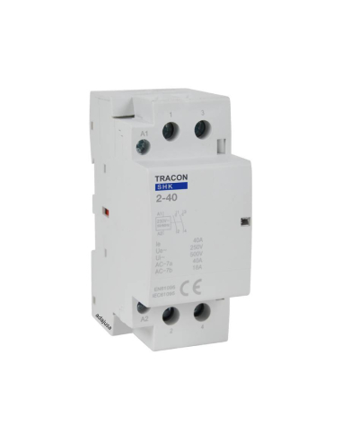 Contactor modular 63A 2Polos NO+NC 230Vac - Tracon|ADAJUSA