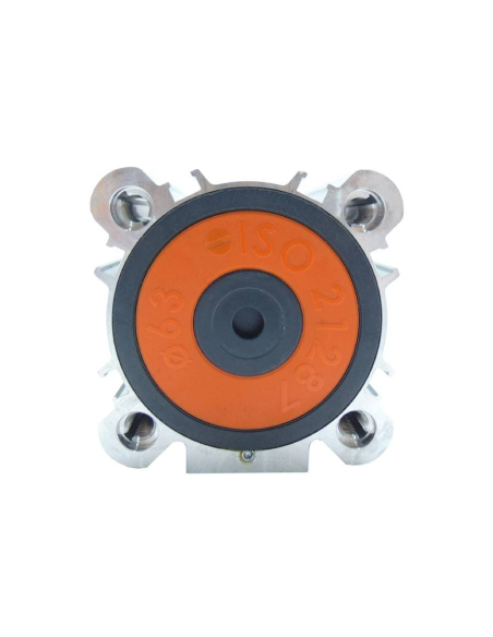 Pneumatic cylinder diameter 80mm stroke 75mm compact ISO 21287 Metal Work | ADAJUSA | price