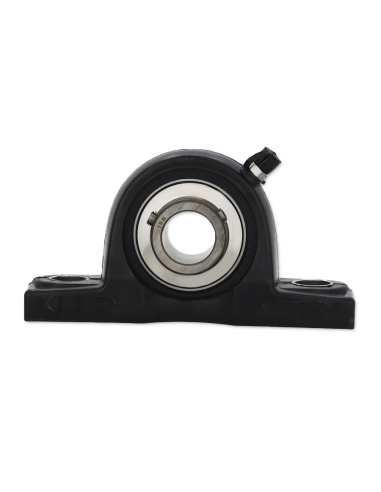 Soporte de pie en termoplástico con rodamiento inox SSUC-204 eje 20mm - ISB|ADAJUSA