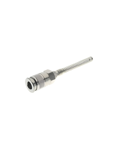 Enchufe rápido tubo con muelle 6/4 serie universal - Aignep