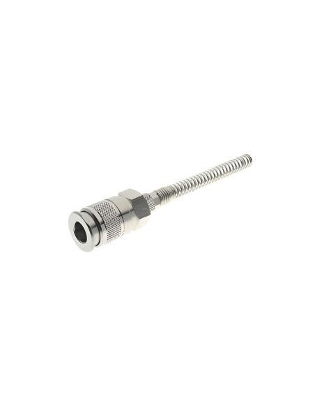 Quick coupling tube with spring 10/6.5 universal Aignep Multipresa Series | ADAJUSA
