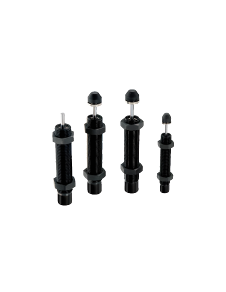 Hydraulic shock absorber with adjustable stop M20x1.5 stroke 16mm SFC2016 | Aignep | Adajusa