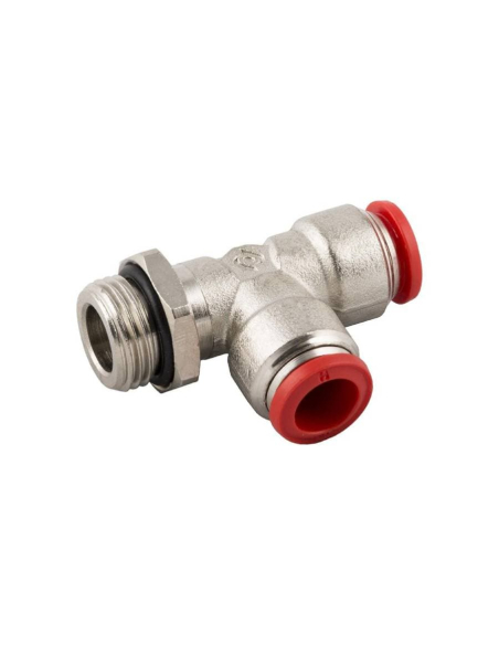 Racor T orientable con rosca lateral 1/4 tubo 10 Serie 50000 - Aignep | Adajusa