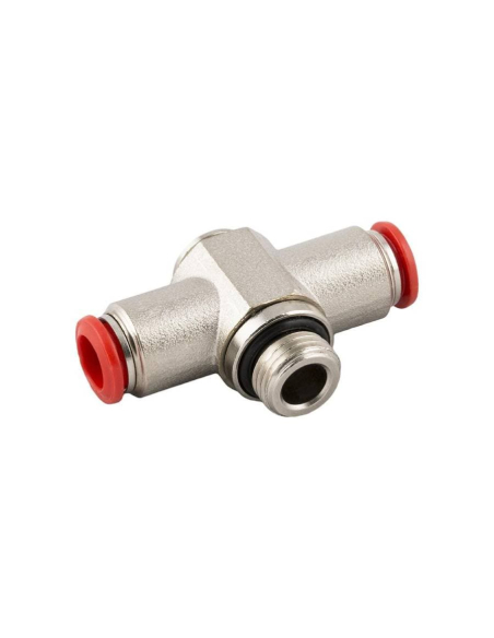 Double swivel fitting diameter 1/8 tube diameter 6mm with male O-ring Series 50000 - Aignep| ADAJUSA