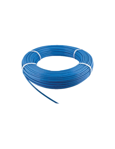 Tubo pneumatico in poliuretano 4x2mm blu - tagliato a metri