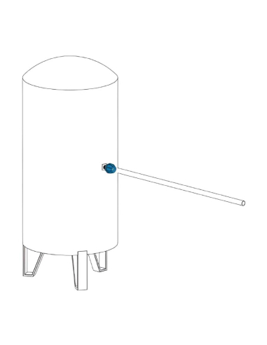 Straight aluminum female fitting 2 tube 63mm Sicomat | ADAJUSA | price