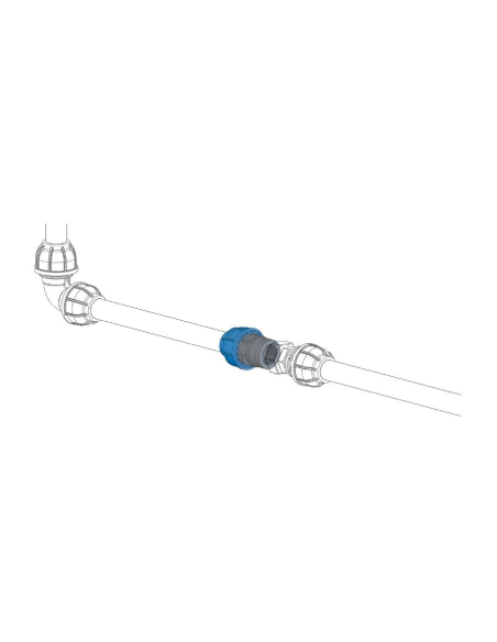 Racor recto hembra 1 tubo 32mm  Sicomat | ADAJUSA | precio