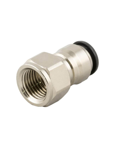 Racor recto hembra roscado 3/8 - 16 latón Serie 55000 - Aignep | Adajusa