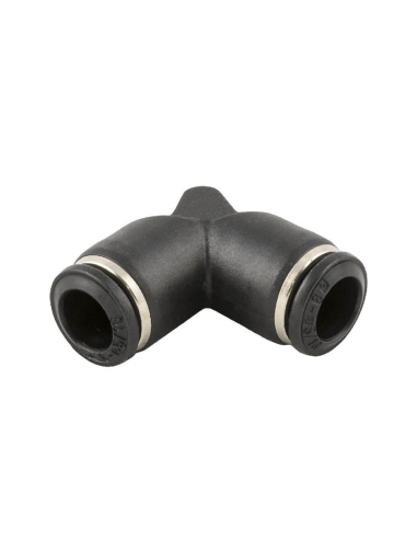 Racor codo 90 intermedio tubos 10mm - 8mm Serie 55000 - Aignep | Adajusa