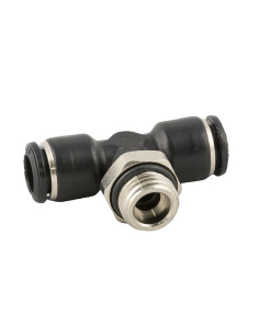 Central threaded swivel tee fitting 3/8 pipe 14 Series 55000 - Aignep| ADAJUSA
