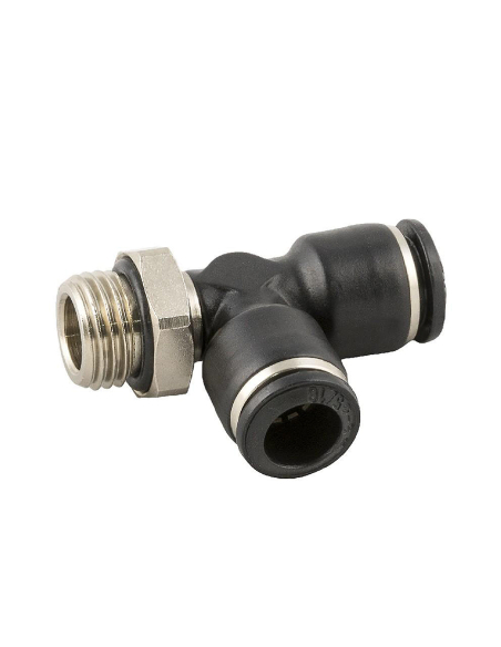 Swivel tee with side thread 1/4 pipe 8 Series 55000 - Aignep: ADAJUSA