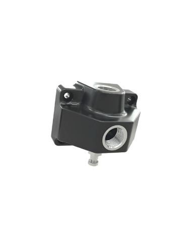 Polyamide and aluminum distributor 1 output 1/2 female input with condensate drain - Sicomat