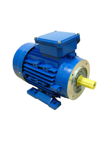 Three-phase motor 0.75kW/1HP 230/400V 3000 rpm B34 flange reduced casing