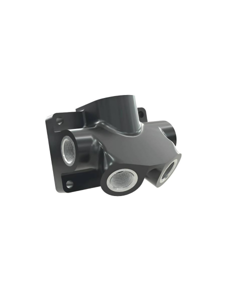 Repartidor poliamida y aluminio 4 salidas entrada hembra 1/2 - Sicomat|ADAJUSA