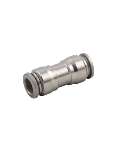 Intermediate straight tube fitting 4mm INOX Series 60000 - Aignep | ADAJUSA