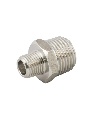 Conical reduction male 1/4 - 3/8 INOX Series 62000 - Aignep