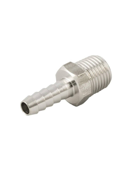 1/2 conical male Spike for rubber diameter 18mm INOX Series 62000 - Aignep | ADAJUSA