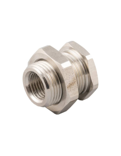Racor pasamuros diámetro 1/4 INOX Serie 62000 - Aignep|adajusa