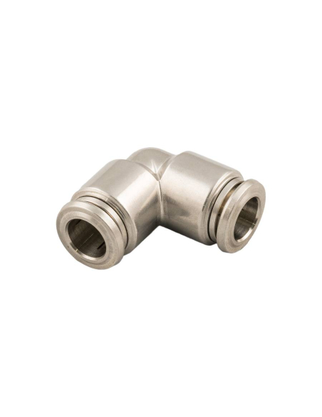 Racor L intermedio tubo 10mm INOX Serie 60000 - Aignep|adajusa