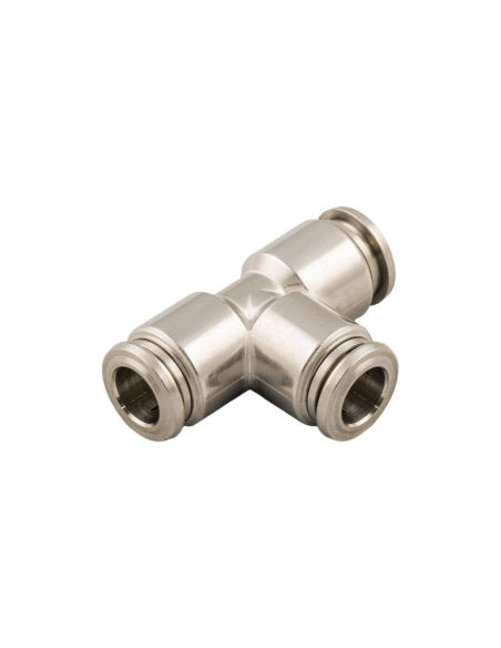 Racor T intermedio tubo 8mm INOX Serie 60000 - Aignep|adajusa