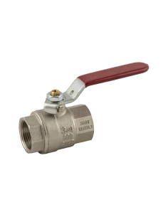 Válvula de corte 1 1/2 hembra de 2 vías con palanca - Aignep|adajusa