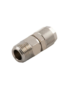 Conical male adjustable straight fitting 1/8 6/4 tube Series 1000 - Aignep | ADAJUSA