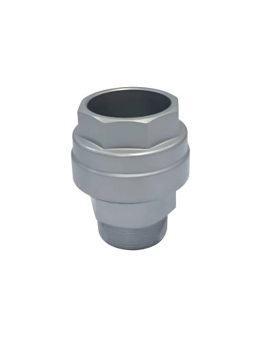 Straight aluminum male Elbow union 1 1/2 tube 50mm - Aignep