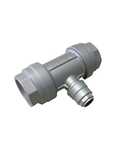 Aluminum fitting for "T" downpipes diameter 63mm downpipe 25mm Aignep | ADAJUSA | price