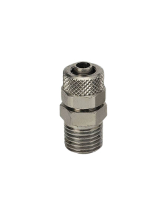 Racor recto macho cónico 1/8 tubo 5/3  - Metal Work|adajusa