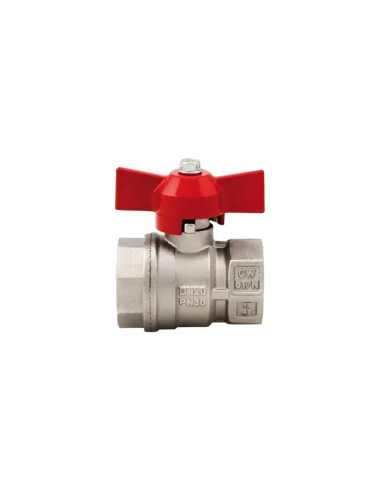 3/4 female 2- way shut-off valve with T handle - Aignep
