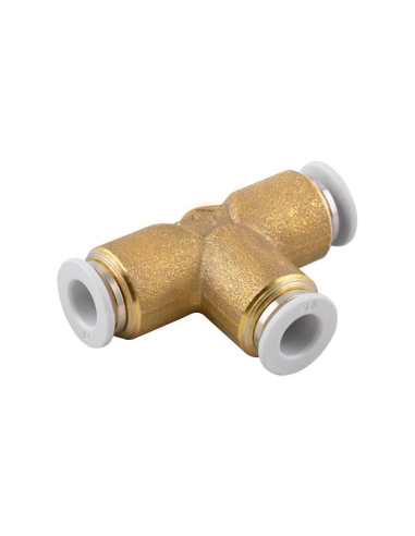 Intermediate T fitting 8mm tube for food and drinking water use Series 59000 FOOD - Aignep