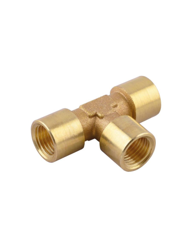 Female T fitting 1/4 for food and drinking water use FOOD Accessories Series - Aignep