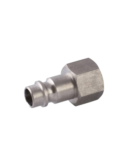 Adapter for 1/4 INOX female quick plug European profile - Aignep | ADAJUSA