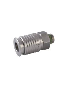 Short male quick connector 3/8 INOX universal series - Aignep | ADAJUSA