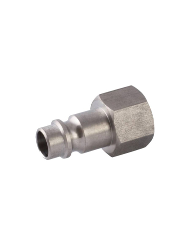 Adapter for female quick plug 3/8 INOX European profile - Aignep