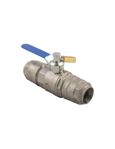 2- way ball valve tube-tube 50mm aluminum padlock included - Aignep | ADAJUSA | price