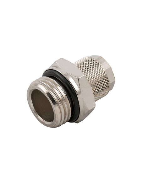 Racor recto macho 3/8 tubo 8/6 Serie 1000 - Aignep | ADAJUSA