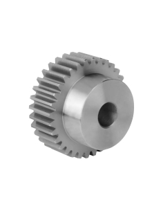 Engranaje cilíndrico módulo 2 Z-38 dentado recto en acero|adajusa