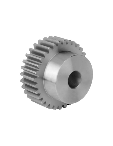 Cylindrical gear module 3 Z-32 straight toothed in steel