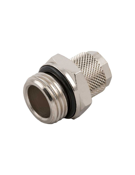 Racor recto macho M6 tubo 4/2,7 Serie 1000 - Aignep | ADAJUSA