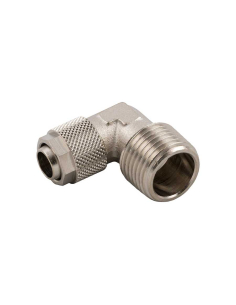 Racor codo macho cónico 1/8 tubo 5/3 Serie 1000 - Aignep | Adajusa