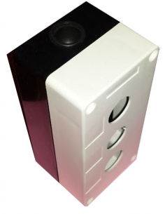 Caja botonera 3 elementos diámetro 22 plástico 2