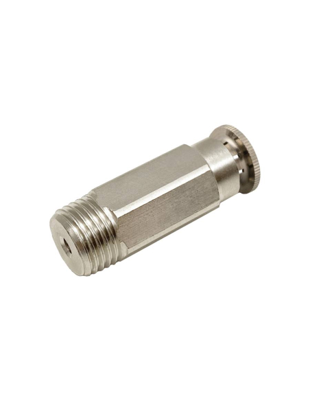 Válvula antirretorno macho cónico M10 tubo 4mm para lubricación y engrase Serie 58000 Alta presión - Aignep|adajusa