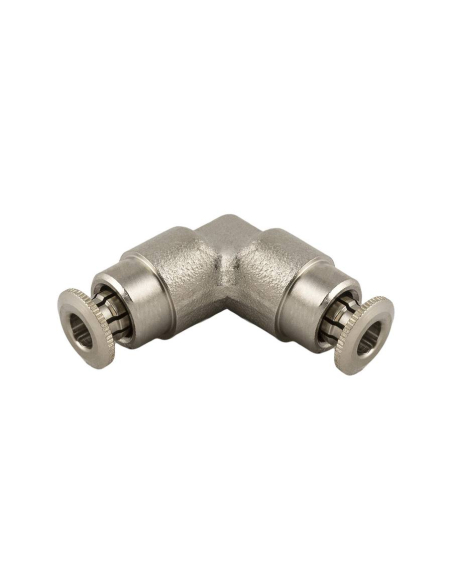Intermediate L fitting 4mm tube for lubrication and greasing Series 58000 High pressure - Aignep | ADAJUSA