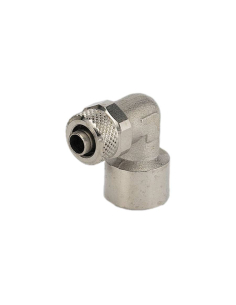 Racor codo hembra 1/8 tubo 6/4 Serie C - Metal Work|adajusa
