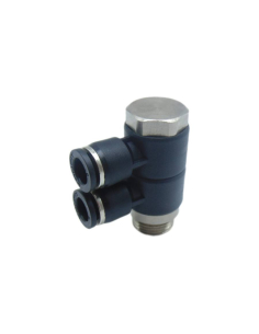 Racor orientable 2 cuerpos 1/2 tubo diámetro 12|ADAJUSA