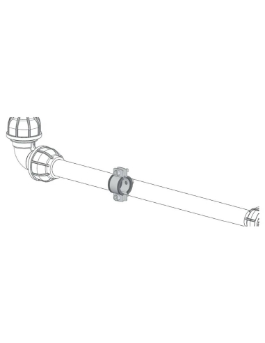 Steel fixing Clamp for 50mm tube Sicomat | ADAJUSA | price